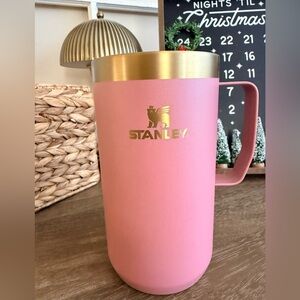 Stanley Antique Pink and Gold Mug